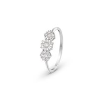 Ring Bliss Woman Bl grace in White Gold Diamante 0.28 Ct 20111406 - 20111406